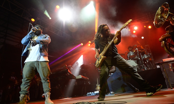 (Francisco Kjolseth | The Salt Lake Tribune) The Roots marks the finale of the 2017 SLC Twilight Concert Series at Pioneer Park on Thursday, Aug. 31, 2017.