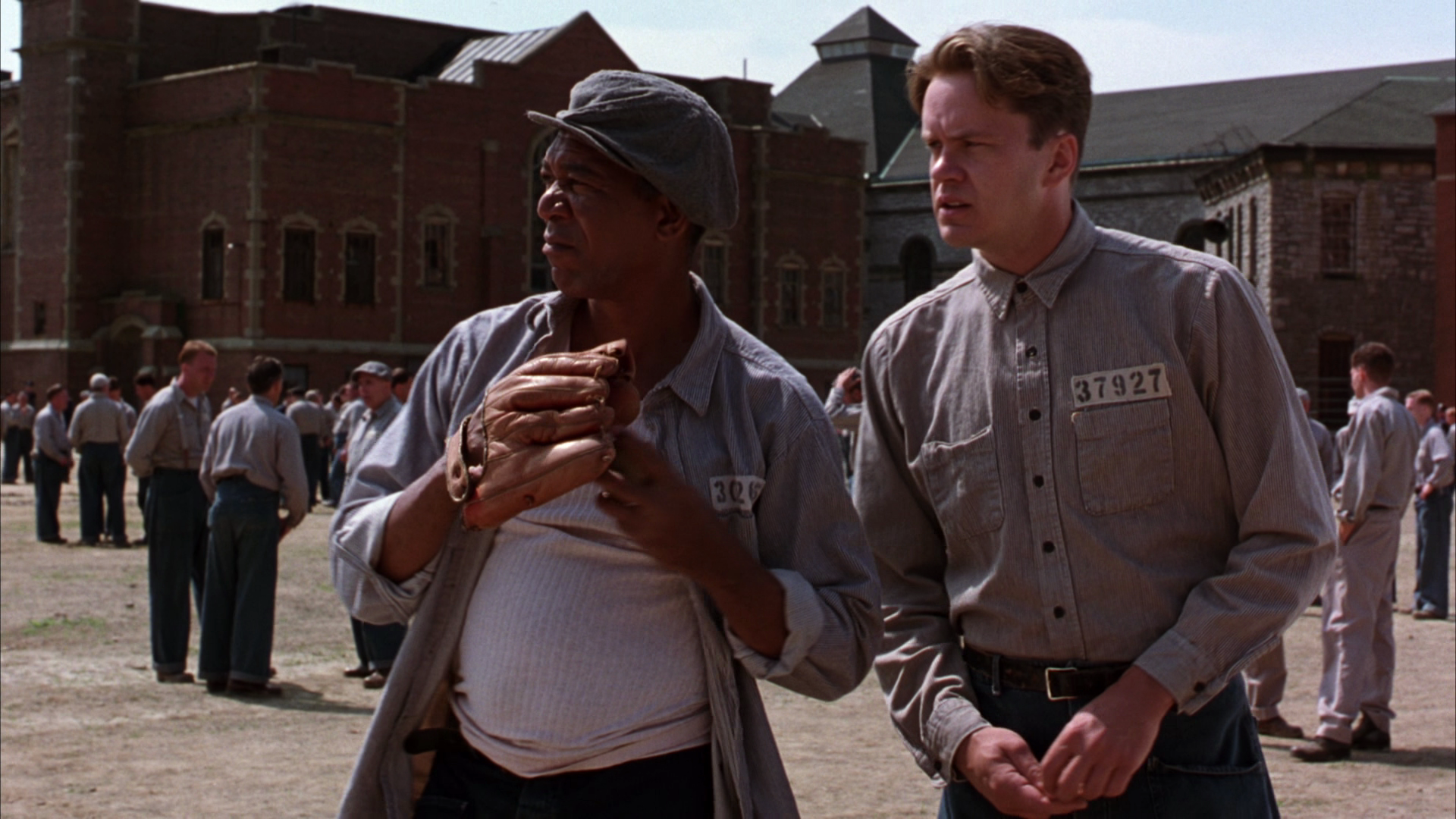Courtesy photo


Longtime inmate Red (Morgan Freeman, left) meets a new prisoner, Andy Dufresne (Tim Robbins), in the 1994 drama "The Shawshank Redemption," based on a Stephen King short story.