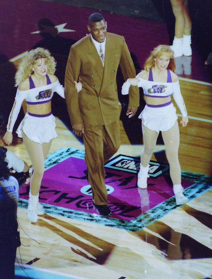 (Rick Egan  | Tribune File Photo)  The 1993 All Star Game festivities in the Delta Center in Salt Lake City, Saturday, Feb. 20, 1993.