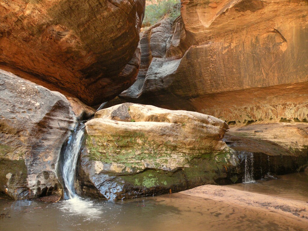 Erin Alberty | The Salt Lake Tribune
To beat the crowds at Zion National Park, consider The Subway, where permits restrict entry and keep traffic reasonable — though occasionally you may encounter large groups. Be prepared for technical climbing if you hike it top-down. You will need a permit to hike from either direction, and those are hard to come by; for details, visit nps.gov/zion/