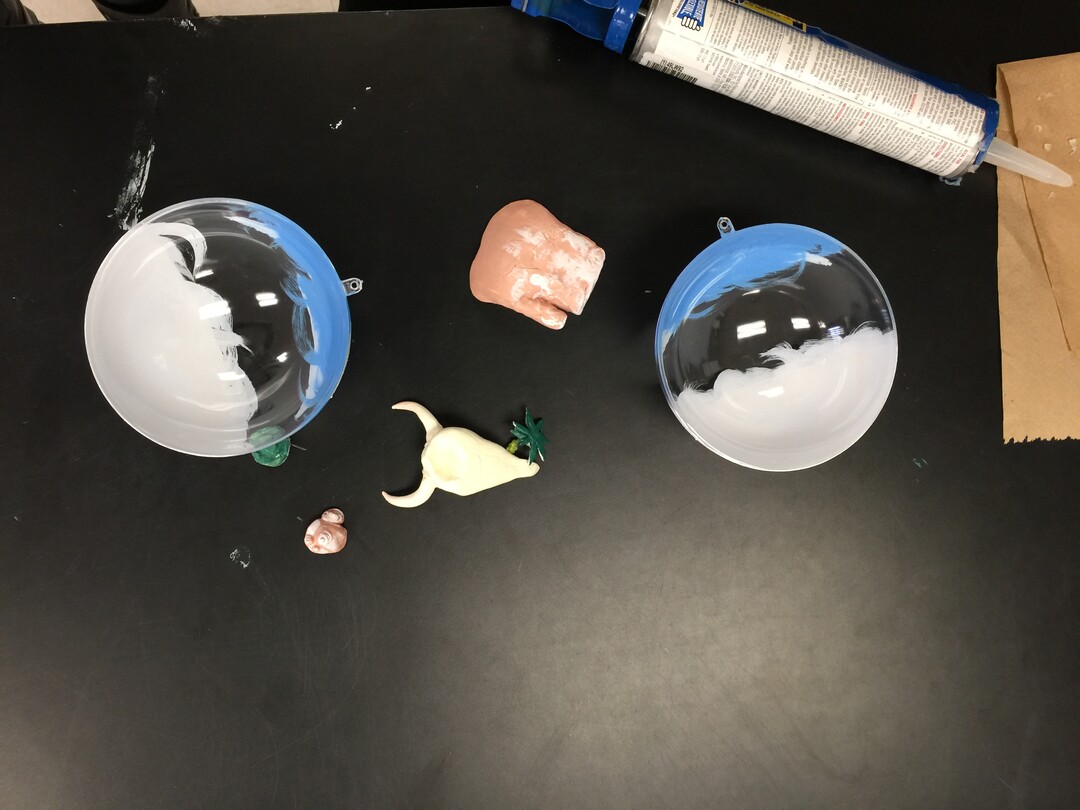 (Photo courtesy of Georgiana Simpson) Pictured is an ornament made by a student at Whitehorse High School in southern Utah.