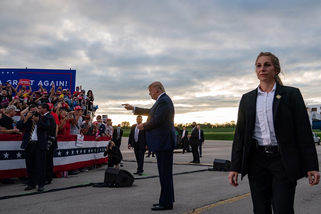 (Anna Moneymaker | The New York Times)

President Donald Trump during a campaign rally at Arnold Palmer Regional Airport in Latrobe, Pa., Sept. 3, 2020. “Trump’s goal in this campaign is to separate Biden from Biden voters by making it as difficult as possible for Biden voters to vote. Biden’s goal should be to separate Trump from Trump voters by showing that he respects them and their fears — even if he does not respect Trump,” writes The New York Times columnist Thomas L. Friedman.