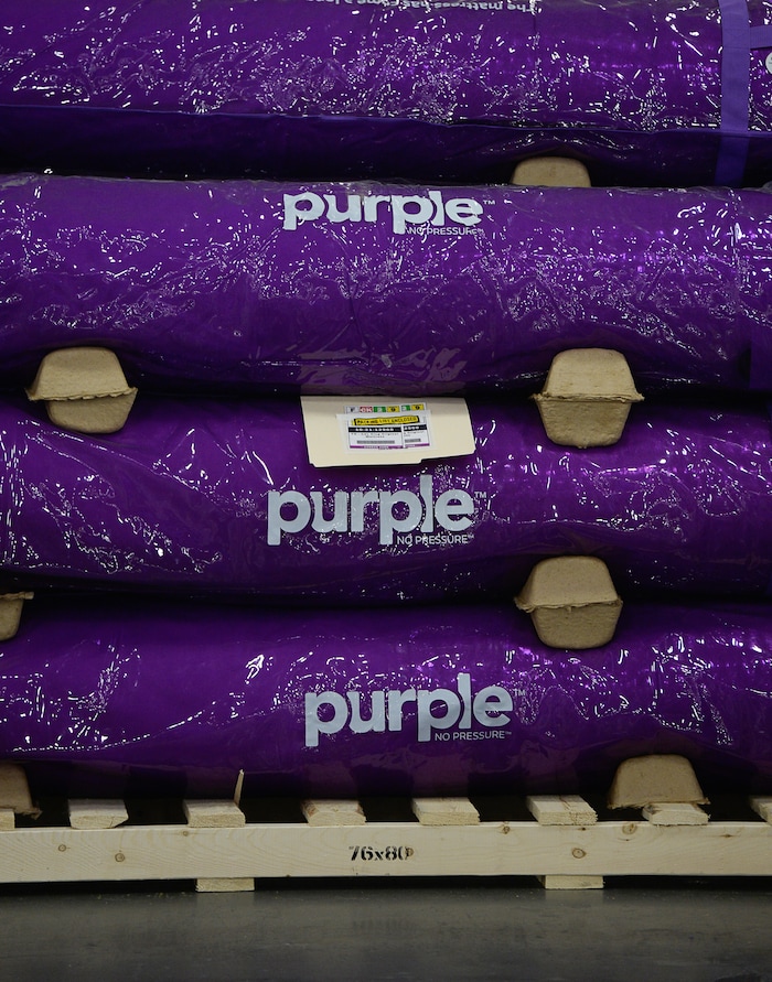 (Francisco Kjolseth | The Salt Lake Tribune)  Purple, an Alpine based company that has developed tech to manufacture flexible mattresses at a plant in Grantsville, is among many Utah companies that are categorized as important "high growth" companies in Utah and Salt Lake counties. Those two counties are among the top six nationally in producing companies that are generating multiple jobs and considerable revenue.