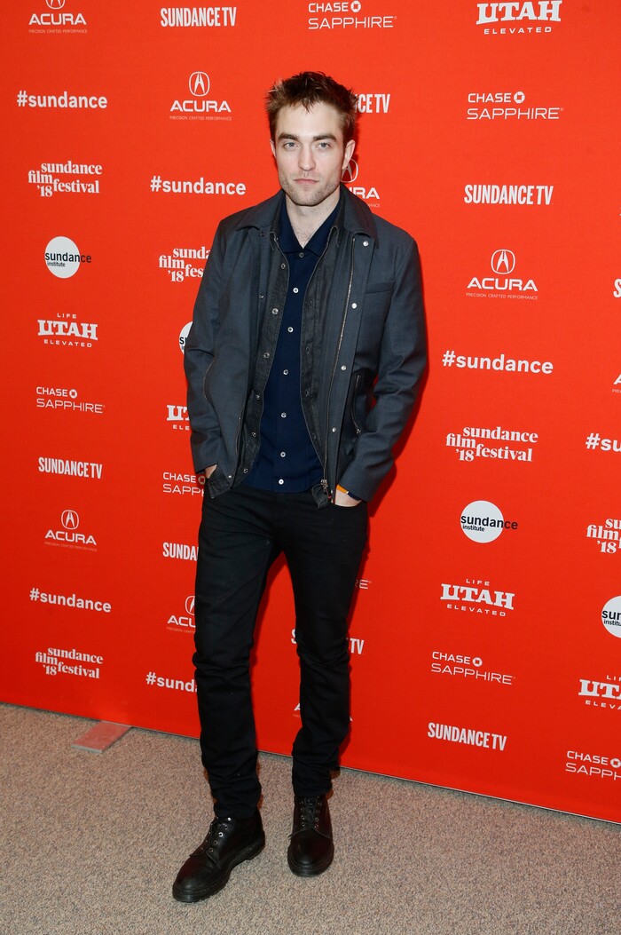 Actor Robert Pattinson poses at the premiere of "Damsel" during the 2018 Sundance Film Festival on Tuesday, Jan. 23, 2018, in Park City, Utah. (Photo by Danny Moloshok/Invision/AP)