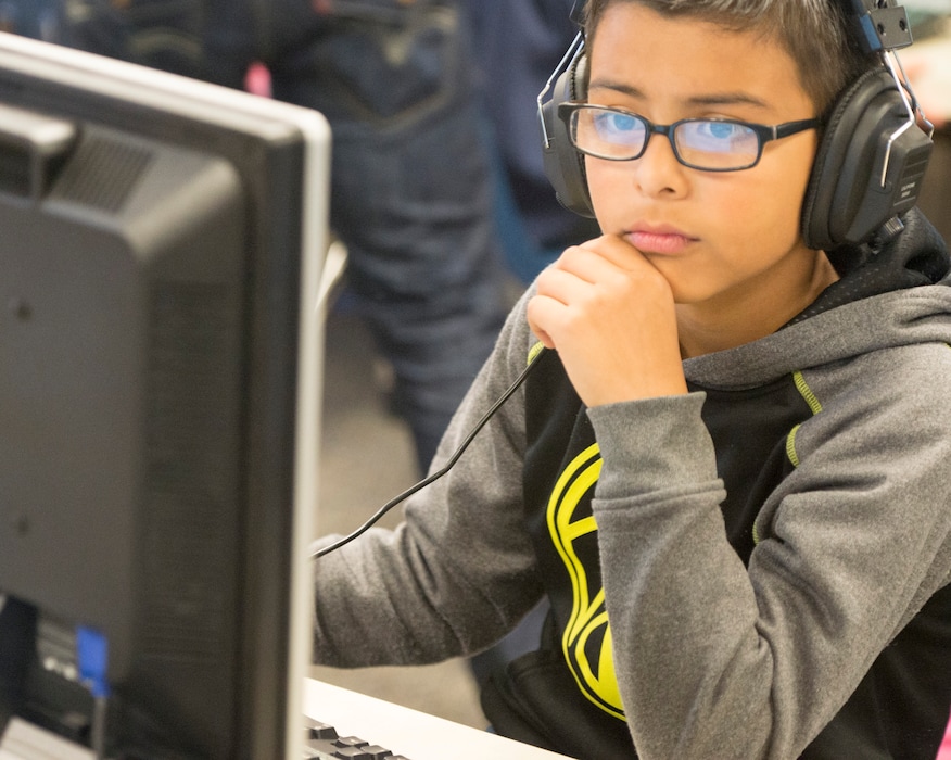 (Rick Egan | The Salt Lake Tribune) A student practices a year-end standardized test with his 3rd grade class at Elk Run Elementary School on Wednesday, April 22, 2015.