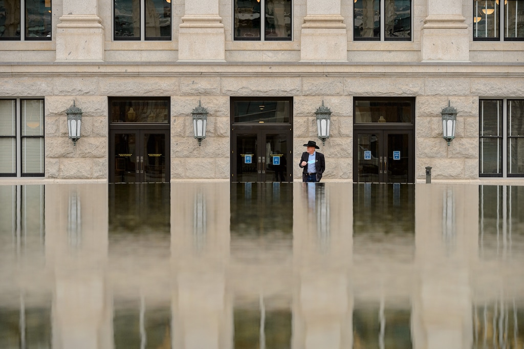 (Trent Nelson  |  Tribune file photo) A quiet afternoon at the state Capitol in Salt Lake City on Thursday, Jan. 28, 2021.