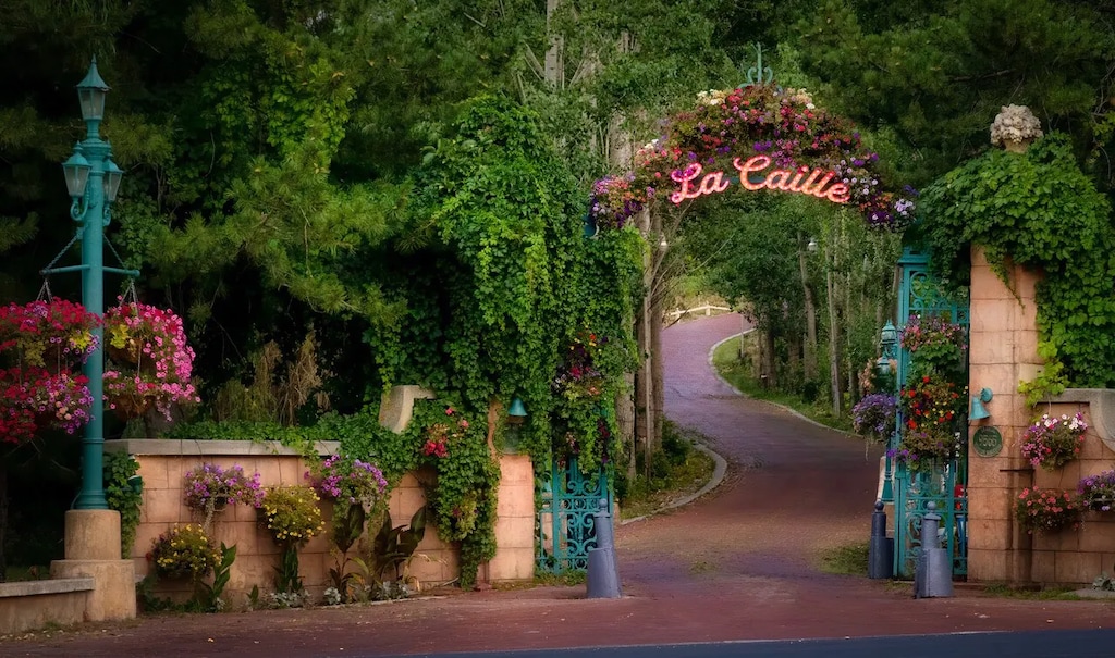 (La Caille) The entrance to La Caille, an iconic Utah restaurant and wedding venue, which was the backdrop for the Oct. 14, 2025, episode of "The Real Housewives of Salt Lake City."