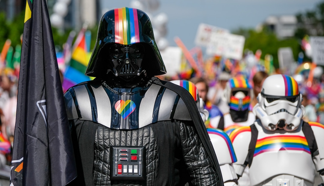 (Francisco Kjolseth  |  The Salt Lake Tribune)  Thousands participate in the Utah Pride Parade in Salt Lake City on Sunday June 2, 2019.
