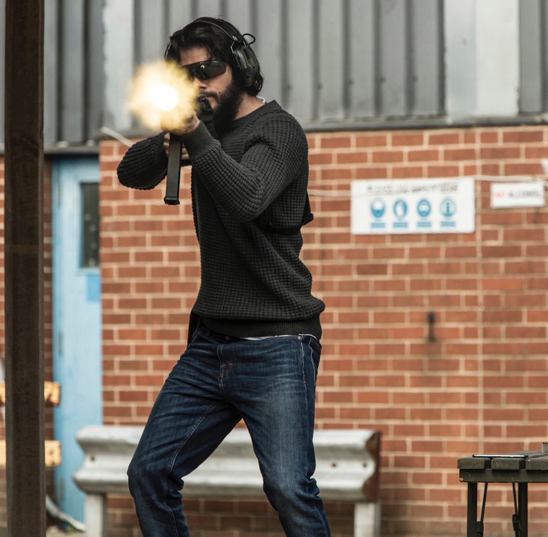 This image released by Lionsgate shows Dylan O'Brien in a scene from, "American Assassin." (Christian Black/Lionsgate via AP)