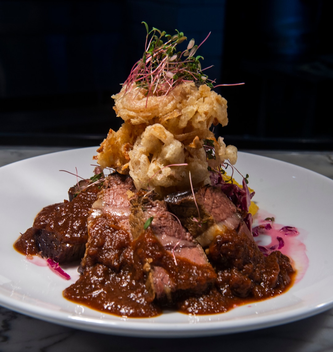 (Rick Egan  |  The Salt Lake Tribune)      Overnight Brisket at OneOEight, a new bistro on the corner of 1300 South and 1700 East in Salt Lake City, Thursday, March 7, 2019.