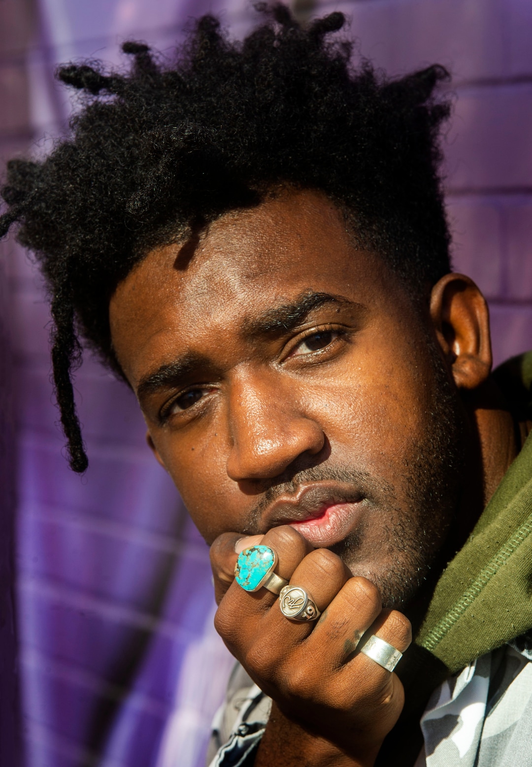 (Rick Egan  |  The Salt Lake Tribune)     Jay Warren, R&B singer from Salt Lake City, whose debut album "Give Love" recently charted on iTunes, Thursday, Oct. 15, 2020.