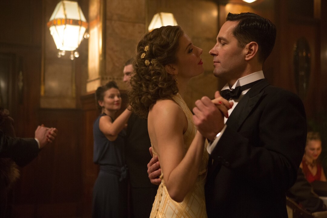 (Courtesy of Sundance Institute | photo by Dusan Martincek) Paul Rudd and Sienna Miller appear in "The Catcher Was A Spy" by Ben Lewin, an official selection of the Premieres program at the 2018 Sundance Film Festival.
