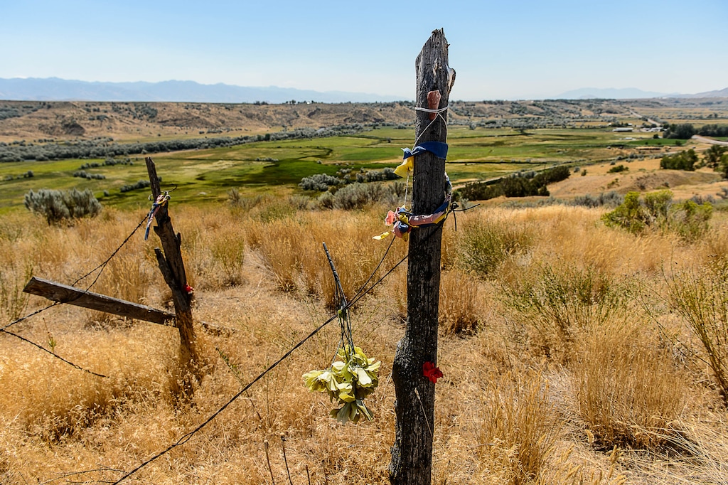 Trent Nelson  |  The Salt Lake TribuneThe site of the Bear River Massacre in Franklin County, Idaho, Tuesday August 9, 2016. Research is underway to determine precise locations of the Shoshone village US soldiers wiped out in a surprise attack Jan. 29, 1863. Some 300 to 500 Indians died in the attack, making it the West's worst massacre yet the event is little known.
