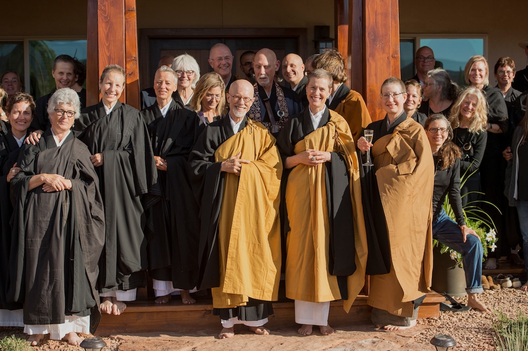 (Leah Hogsten  |  The Salt Lake Tribune) at the dedication and eye opening ceremony at Torrey Zendo Meditation Center, Sept. 13, 2017, in Torrey. The Torrey Zendo, founded by Diane Musho Hamilton Sensei and Michael Mugaku Zimmerman Sensei, located near Capitol Reef National Park, had been seasonal but is now a year-round facility for study, practice and retreats.