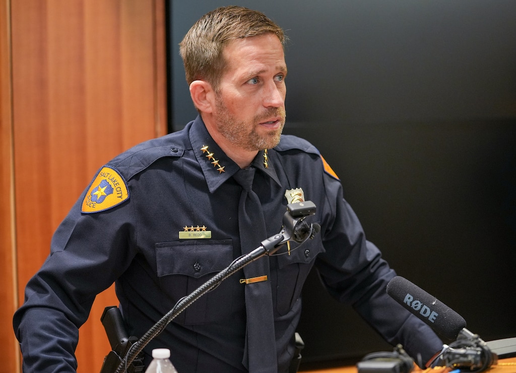 (Chris Samuels | The Salt Lake Tribune) Salt Lake City Police Chief Brian has appointed a new executive leadership team.