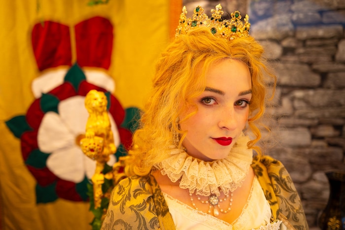 (Trent Nelson  |  The Salt Lake Tribune)  Costume enthusiast Lindsey Hardy at the Utah Renaissance Faire at Thanksgiving Point in Lehi on Friday Aug. 23, 2019.