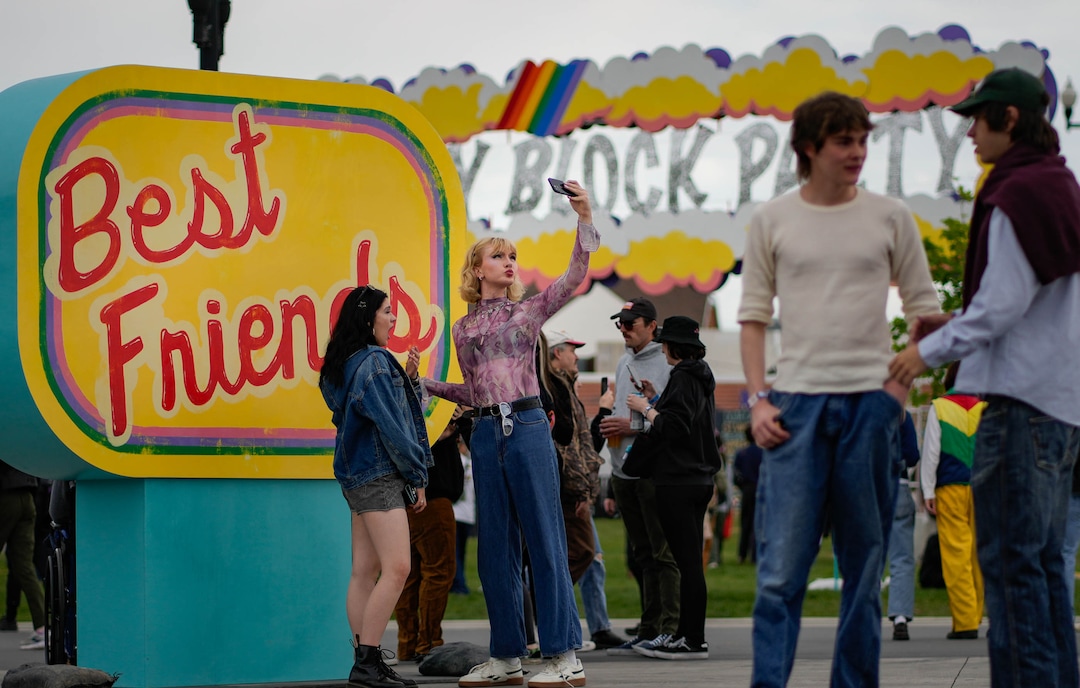 (Francisco Kjolseth  | The Salt Lake Tribune) Fans attend the Kilby Court Block Party in Salt Lake City on Thursday, May 15, 2025.