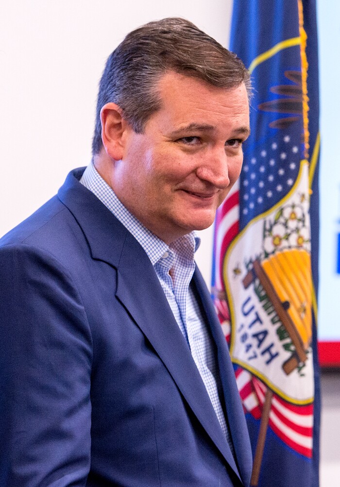 Leah Hogsten | The Salt Lake Tribune
Republican Sen. Ted Cruz of Texas stumps for Utah's 3rd Congressional District primary candidate, former state Rep. Chris Herrod, June 29, 2017 at Entrata in Lehi.