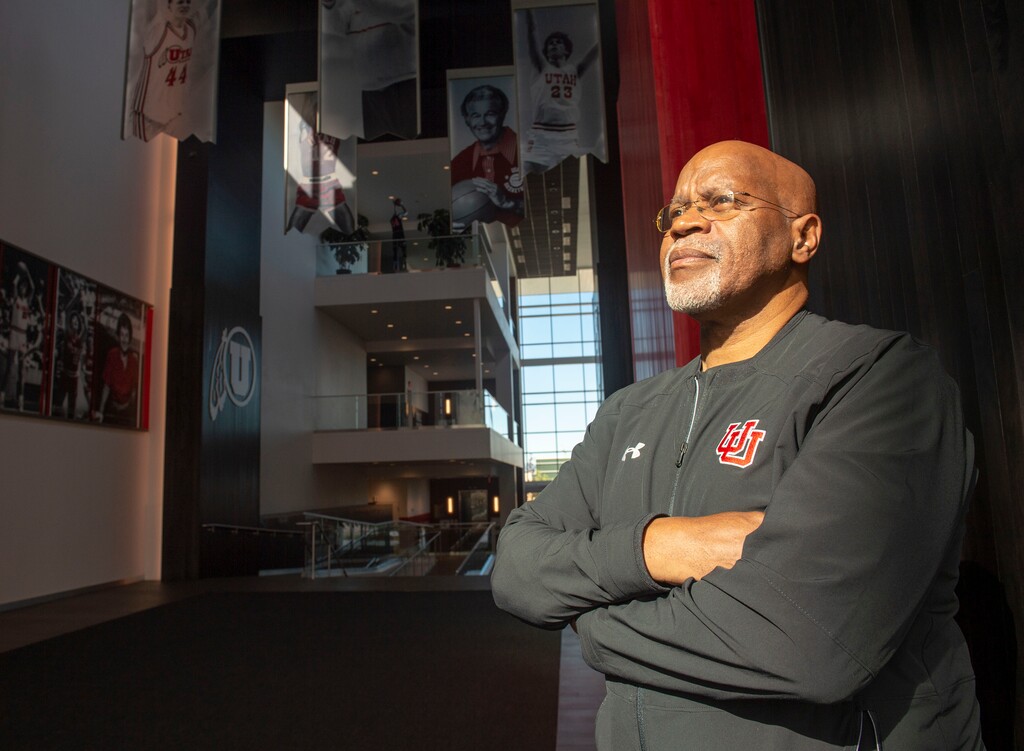 (Rick Egan  |  The Salt Lake Tribune)    Donny Daniels is back on the Ute basketball staff. Tuesday, July 2, 2019.