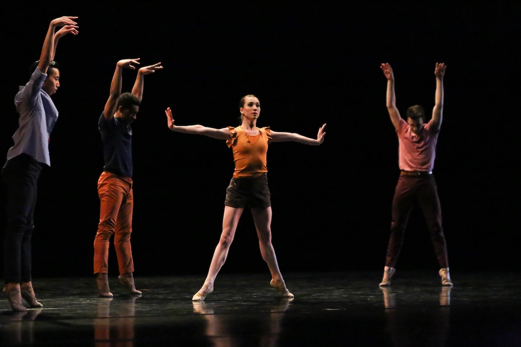 (Kelli Bramble | Courtesy of Ballet West)  Dancers from Ballet West II perform the work "Piece of My Heart" in 2016. The junior troupe will perform the work as part of Ballet West's Beer+Ballet event, Friday, Nov. 1, 2019.