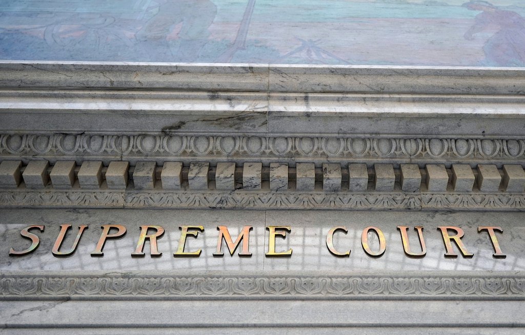 (Chris Samuels | The Salt Lake Tribune) The entrance to the former Supreme Court chambers at the Capitol in Salt Lake City on Aug. 1, 2024. The Utah Supreme Court ruled Aug. 1 that abortion will remain legal up to 18 weeks in Utah while the state awaits a lower court’s ruling on Planned Parenthood Association of Utah’s lawsuit alleging that a near-total abortion ban is unconstitutional.