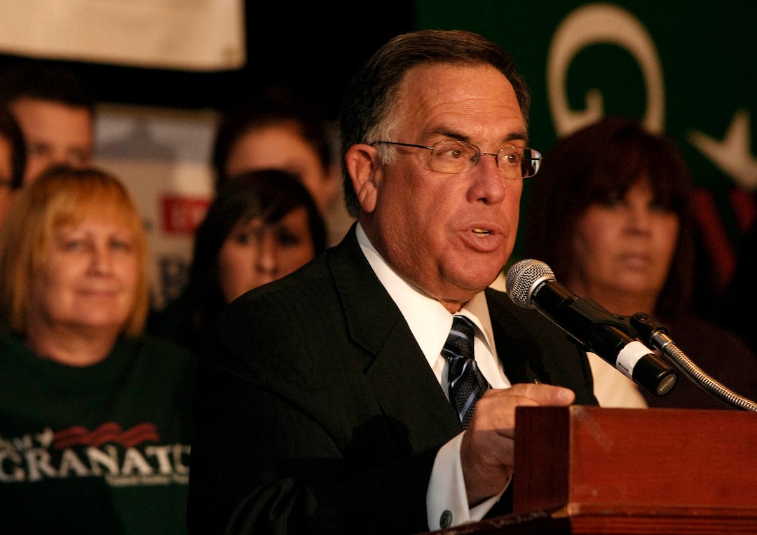 (Leah Hogsten  |  Tribune File Photo)  Democratic U. S. Senate nominee Sam Granato delivers his concession speech at the democratic party headquarters at Salt Lake City's Downtown Marriott Hotel on election night Tuesday, November 2, 2010.