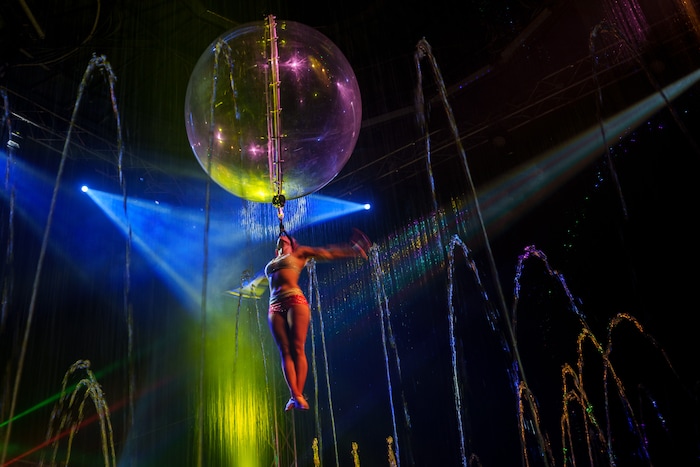 (Trent Nelson  |  The Salt Lake Tribune) Cirque Italia's Water Circus in Salt Lake City on Thursday, June 9, 2022.