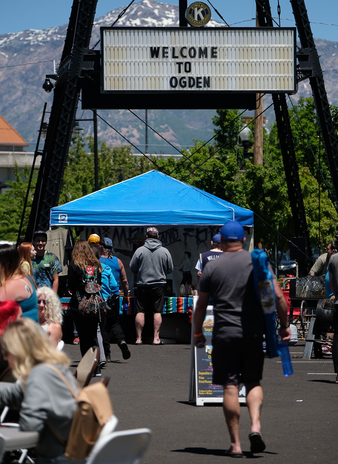 (Francisco Kjolseth  |  The Salt Lake Tribune)  The Ogden Arts Festival brings local and regional artists, creatives and entertainers to Ogden, UT on June 8th and 9th. The Ogden Arts Festival returned to the historic Union Station located in the heart of downtown. Managed by Nurture the Creative Mind and held as a fundraiser for the organization, the event was complete with artist booths, music, theater, kidÕs activities, urban arts area, skateboarding games and artisan food vendors.