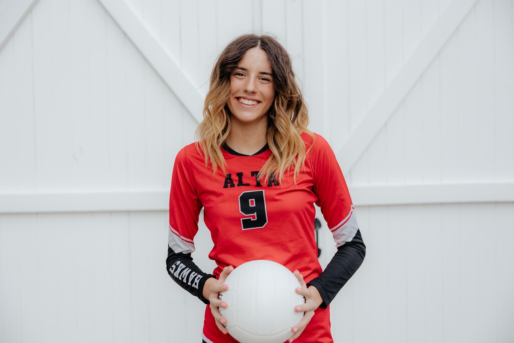 (Courtesy photo) Alta sophomore Brooke Ridge is the captain of the school's varsity volleyball team.