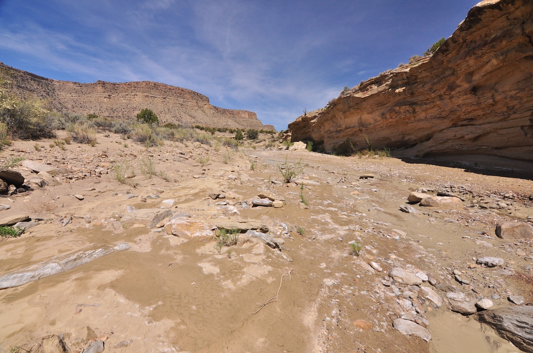 (Photo courtesy of Southern Utah Wilderness Alliance) Fourmile Canyon/Last Chance Road, also known as K7300 in Kane County, is one of 15 "bellwether" routes at issue in a month-long trial in U.S. District Court that opens Tuesday, Feb. 4, where Judge Clark Waddoups will render decisions that will guide resolution to Utah's claims to 12,000 other routes crossing public lands.