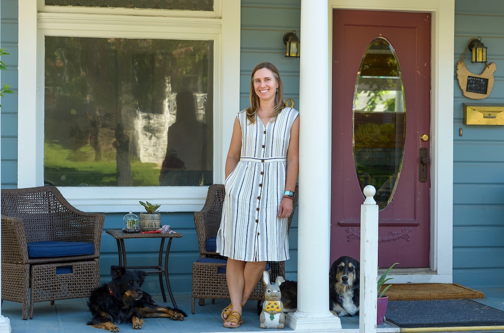 (Leah Hogsten | The Salt Lake Tribune) “The challenges I faced with COVID are nothing compared to what the families on the Navajo Nation are facing,” said Dr. Jackie Simonis, Aug. 1, 2020. Simonis contracted COVID-19 while working on the reservation. Simonis and her husband, who also is an emergency room doctor, spend two weeks of every month on the Hopi and Navajo nations. Simonis suffered mild symptoms and despite living in a small apartment on the reservation, did not give the virus to her husband.