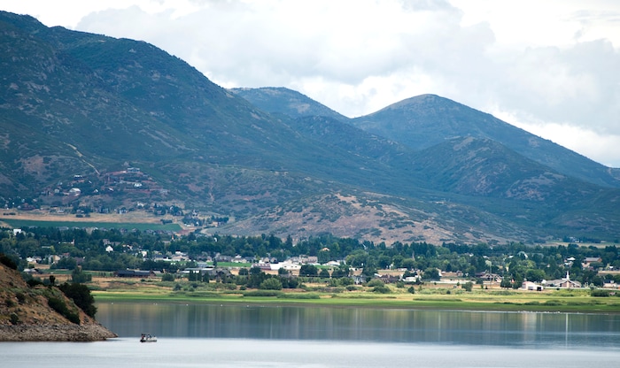 Rick Egan  |  The Salt Lake Tribune

Boat enthusiasts enjoy Deer Creek Reservoir, Friday, August 7, 2015.