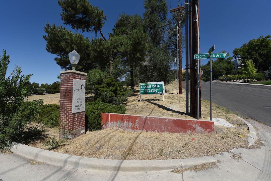 (Francisco Kjolseth  |  The Salt Lake Tribune) Ivory Homes, Utah's largest homebuilder, is seeking to develop the 3.1-acre plot of what is now open space and has applied for city permission to build 25 homes on the site — plus 20 so-called accessory dwelling units, or ADUs, also known as mother-in-law apartments for a total of 45 dwellings.  Some neighborhood residents are opposed to the idea and Ivory is now revising its plans.