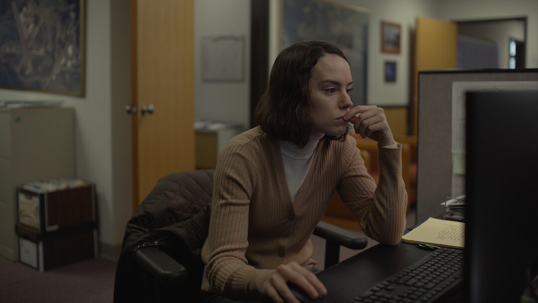 (Dustin Lane  |  Sundance Institute) Daisy Ridley stars in director Rachel Lambert's "Sometimes I Think About Dying," an official selection of the U.S. Dramatic competition of the 2023 Sundance Film Festival.