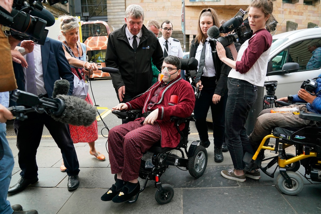 (Andrew Milligan | PA via AP) The defendant authorities believe to be Nicholas Rossi arrives at court in Edinburgh for a hearing on his extradition to the U.S., where he is wanted after allegedly fleeing the country in 2017 to evade charges including a 2008 sexual assault case in Utah County. Salt Lake County prosecutors on Wednesday charged him in a separate 2008 sexual assault case.