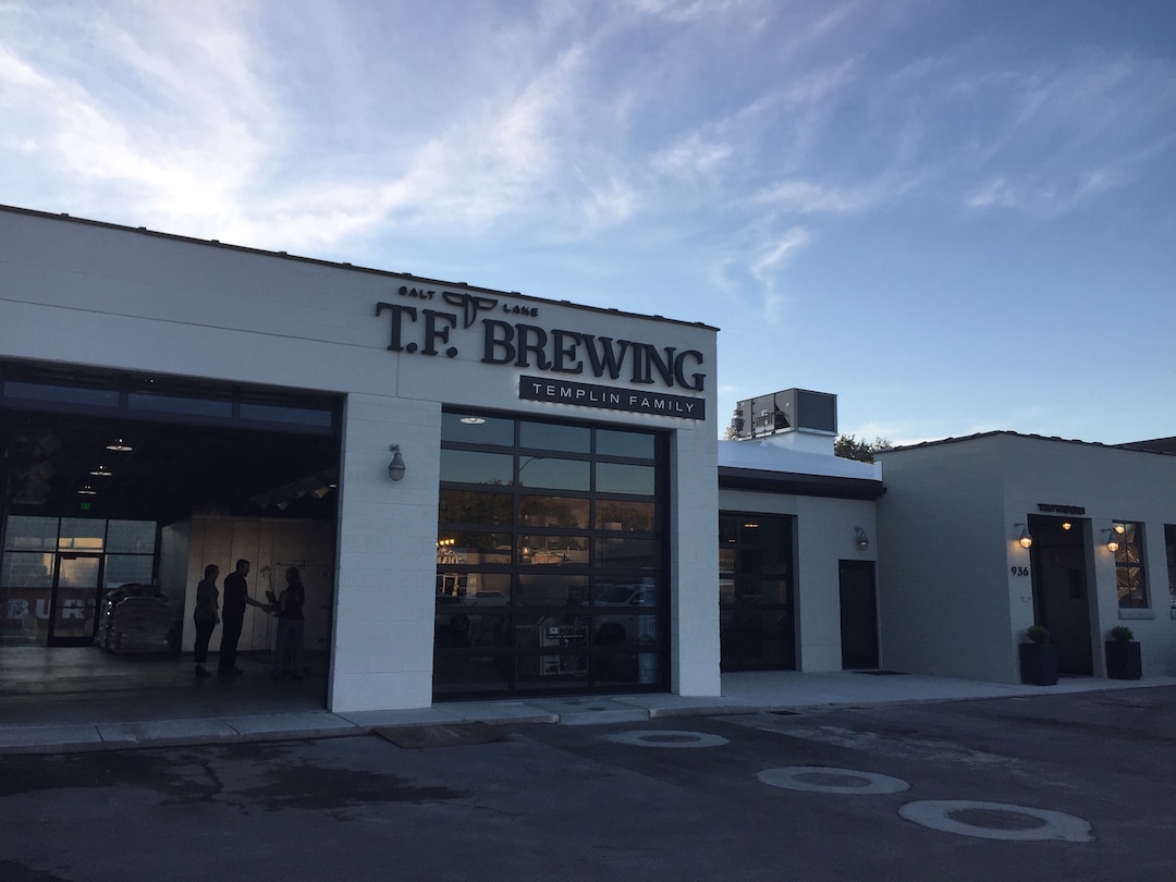 (Kathy Stephenson | The Salt Lake Tribune) T.F Brewing, opened last week at 936 S. 300 West, in Salt Lake City
