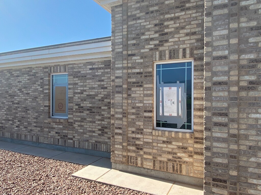 (Mark Eddington  | The Salt Lake Tribune) A church at 3891 E. Desert Canyon Parkway in the St. George area had its windows broken.