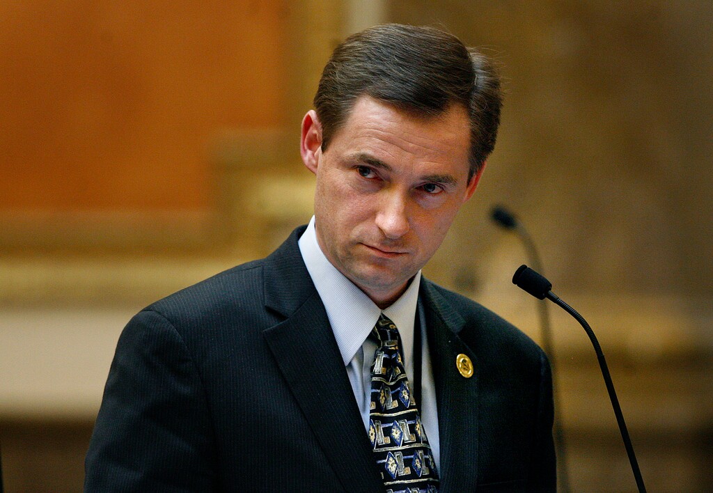 (Scott Sommerdorf | Tribune file photo) Rep. Steven Eliason, R-Sandy has sponsored several pieces of legislation aimed at reducing youth suicide, the leading cause of death for Utahns between the age of 10 and 18.
Rep. Steve Eliason, R-Sandy, listens to a short debate about his bill, HB461 - Abortion Waiting Period - in the Utah House of Representatives, Monday, March 5, 2012. The bill passed easily.