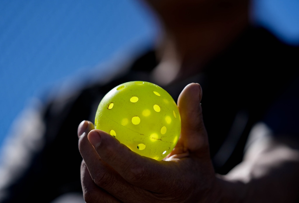 (Francisco Kjolseth | Salt Lake Tribune file photo) The popularity of pickleball is growing in Utah. The Picklr, a Utah-based company, is opening its first indoor pickleball facility in Utah County — one of the company's biggest yet.