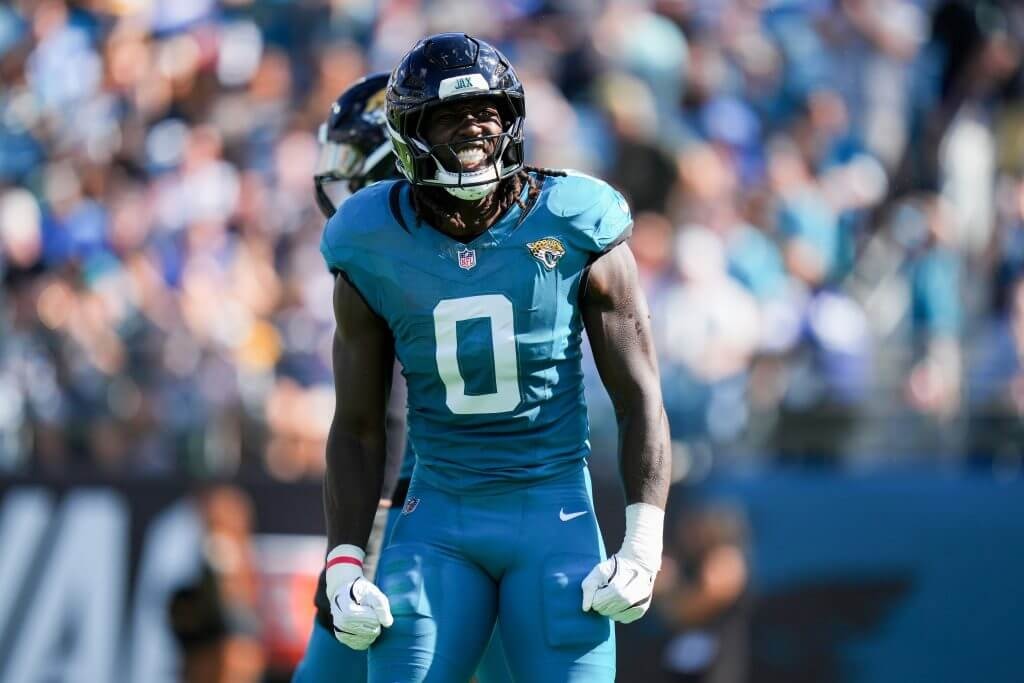 (Getty Images via The Athletic)
After a breakout 2025 season with the Jacksonville Jaguars, linebacker Devin Lloyd agreed to a free-agent contract with the Carolina Panthers on Monday, March 9, 2026.