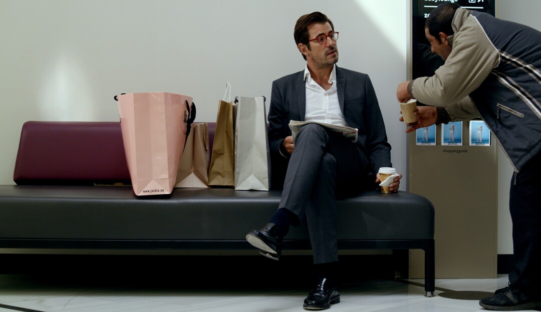 This image released by Magnolia Pictures shows Claes Bang in a scene from "The Square."  (Magnolia Pictures via AP)