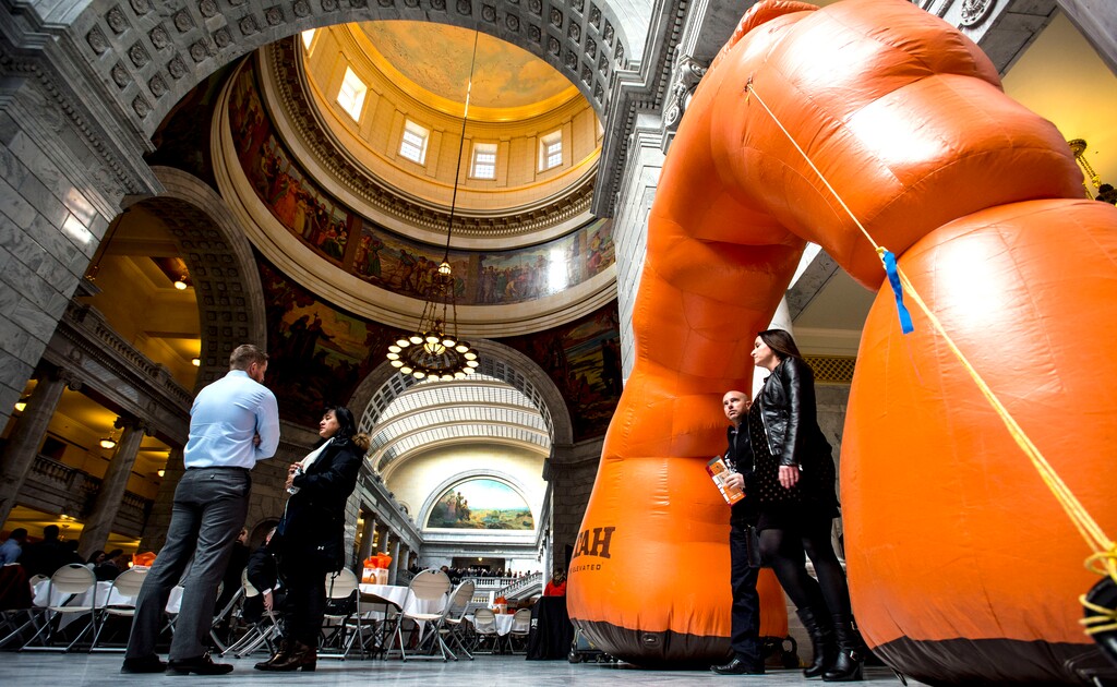 ( Steve Griffin | The Salt Lake Tribune )
The hospitality sector employs nearly 10 percent of all workers statewide and more than 40 percent of the employees in five counties — Summit, Grand, Garfield, Daggett and Kane, according to a new report from the Kem C. Gardner Policy Institute.