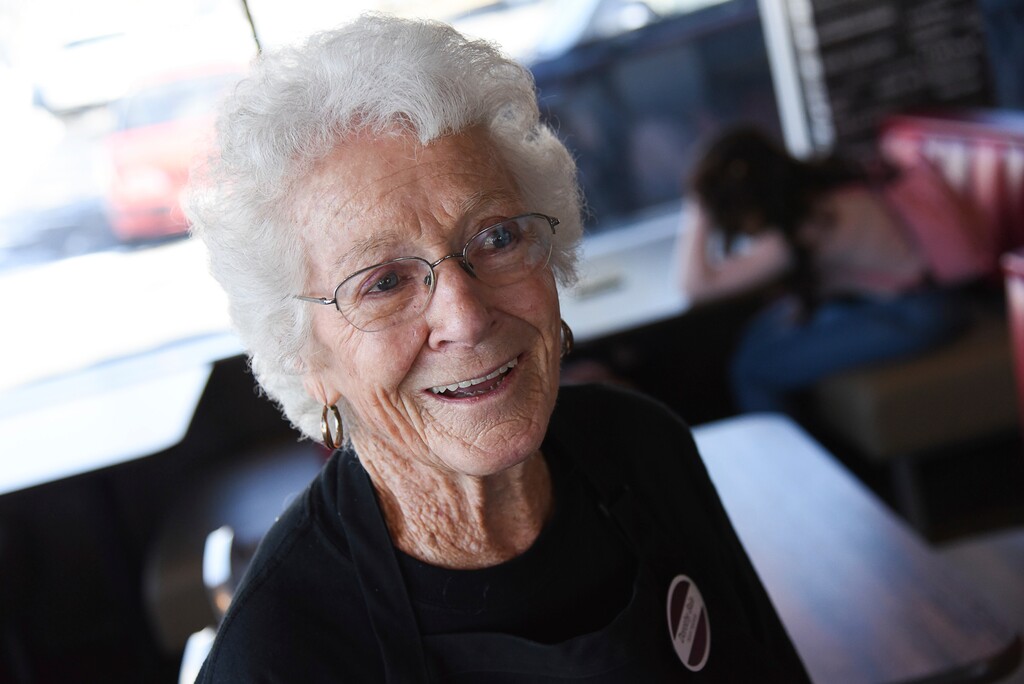 (Francisco Kjolseth  |  The Salt Lake Tribune) Dorothy Bale was 94 when she marked 25 years working at an Arby's in Holladay, Utah, in January 2019. She left Arby's in December 2019, after nearly 26 years there. Bale died Oct. 16, 2024, at age 100.