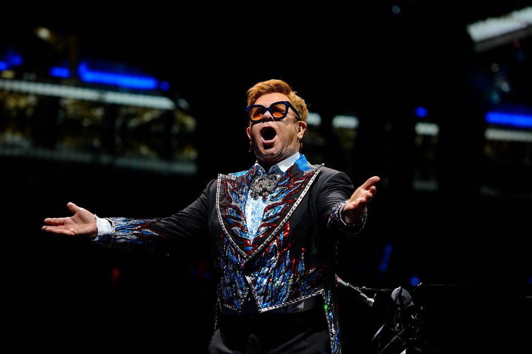 (Trent Nelson  |  The Salt Lake Tribune)  Elton John performs in Salt Lake City on Wednesday Sept. 4, 2019.