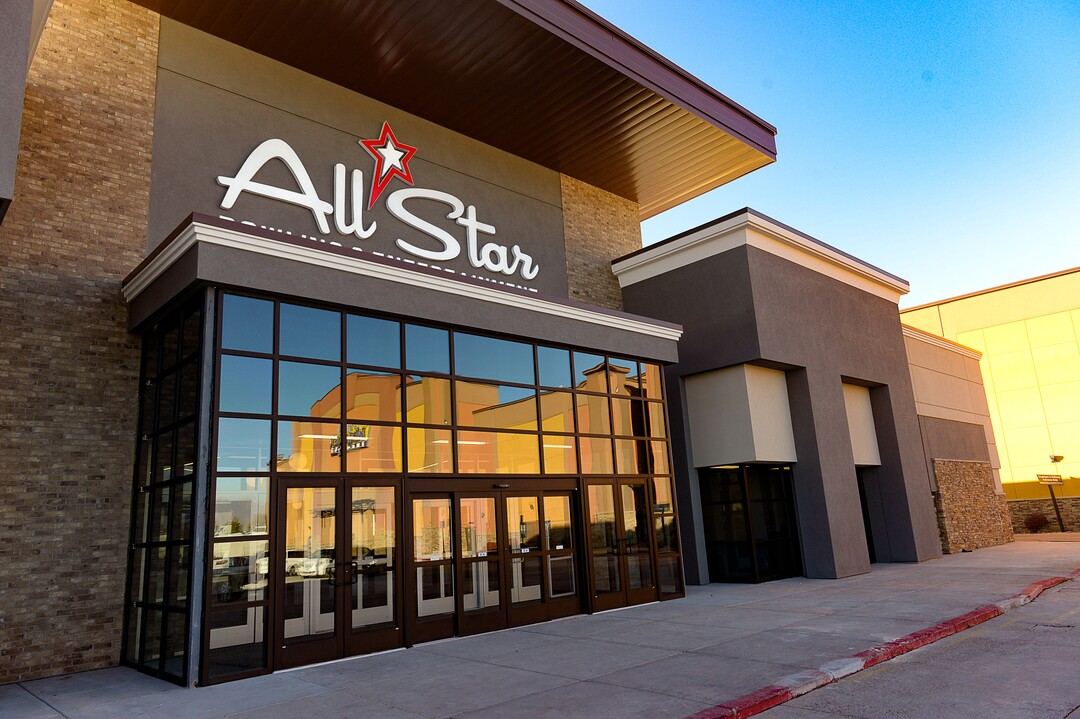 (Francisco Kjolseth  |  The Salt Lake Tribune)  All Star Bowling has opened a new 70,000 square foot, high-tech bowling and entertainment center at Valley Fair Mall, in West Valley City. It has 32 lanes with luxury seating, laser tag and virtual reality games as well as old-school air hockey, basketball and bumper cars. Inside the center is the new Pins & Ales 21+ bar with more games including axe throwing.