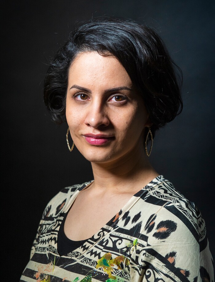 (Rick Egan  |  The Salt Lake Tribune)     Yasaman Keshavarz, a refugee from Iran.  Wednesday, Dec. 19, 2018.


