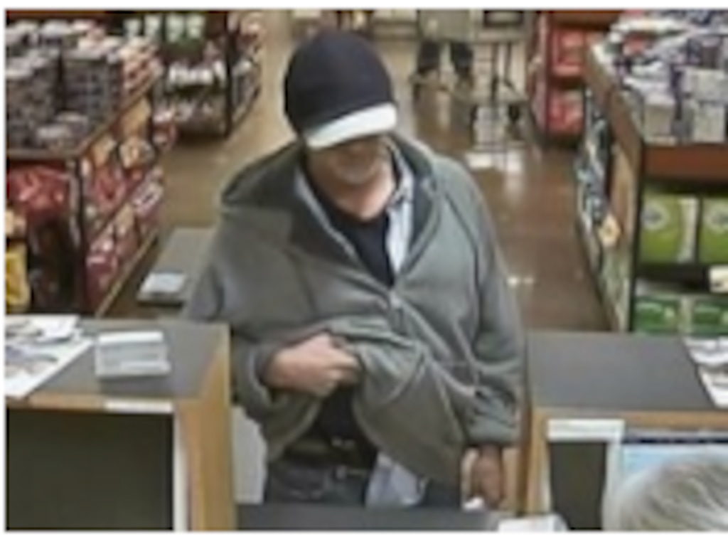 Courtesy FBI | Police have arrested Shayne Carson — dubbed the "Double Hat Bandit" — on suspicion of robbing 13 banks, including four in Utah. On December 19, 2016, he allegedly robbed a U.S. Bank in West Valley City.