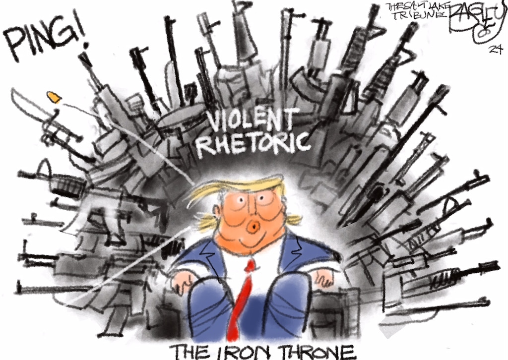 Loaded Rhetoric | Pat Bagley
