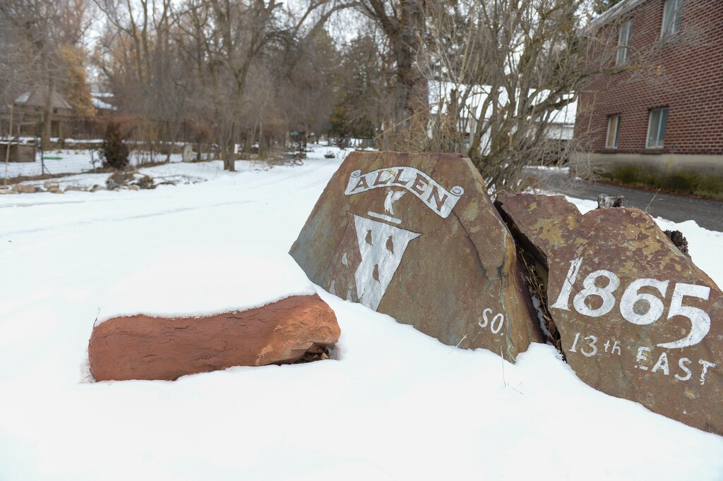 (Leah Hogsten | Tribune file photo)  The community of Allen Park, located across the street from Westminster College off 1300 East north of Westminster Avenue is vacant and dilapidated, Jan 16, 2020 since the tenants were evicted a year ago.