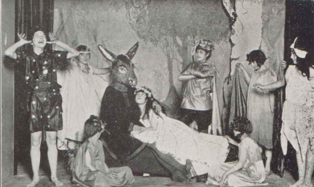 (Courtesy of Rowland Hall)  A school production of Shakespeare's "A Midsummer Night's Dream," circa 1924.